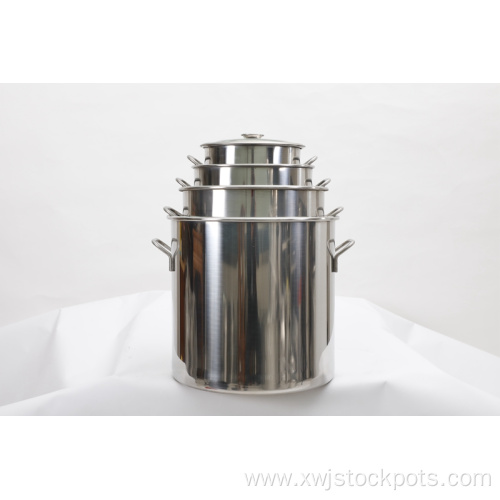 Stainless Steel Material Big Stock Pot